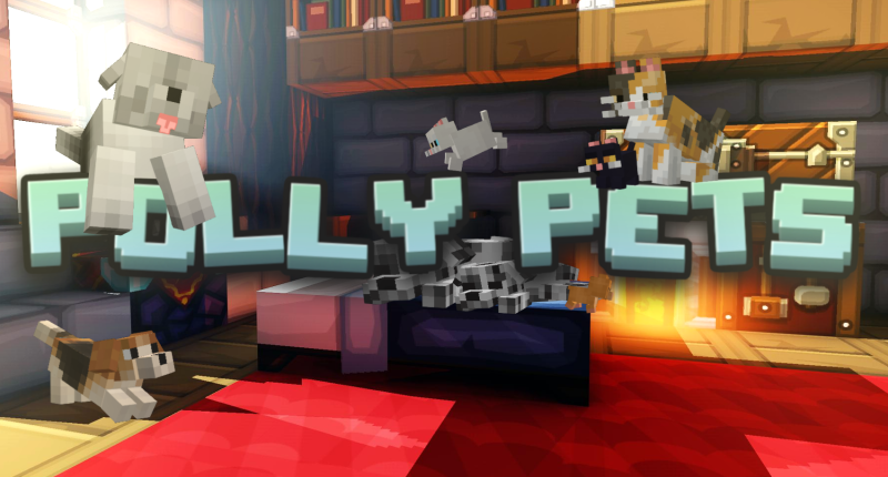 Polly Pets is a mod which hopes to add some more (as you could guess) pets into Minecraft !