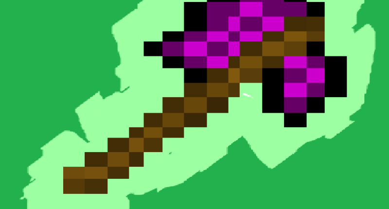 A Purple hammer, well close enough to a hammer