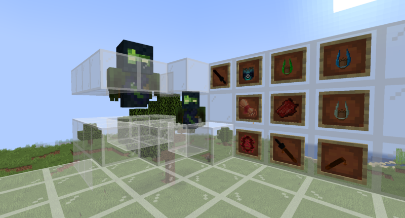 Unfinished items and entities that arent usable yet