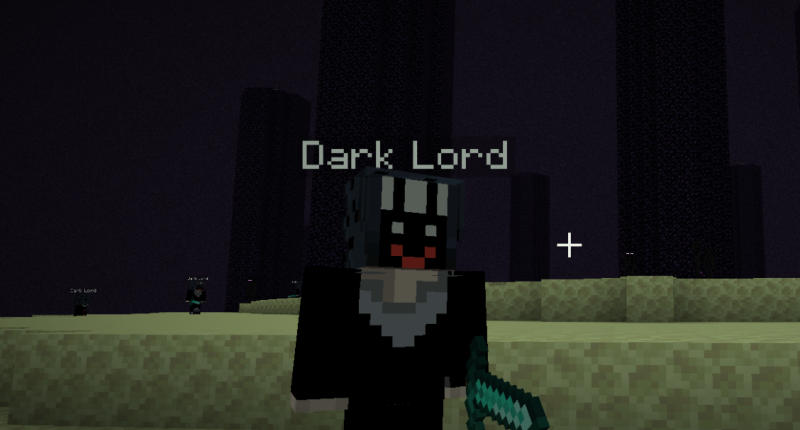 None other than the DARK LORD...