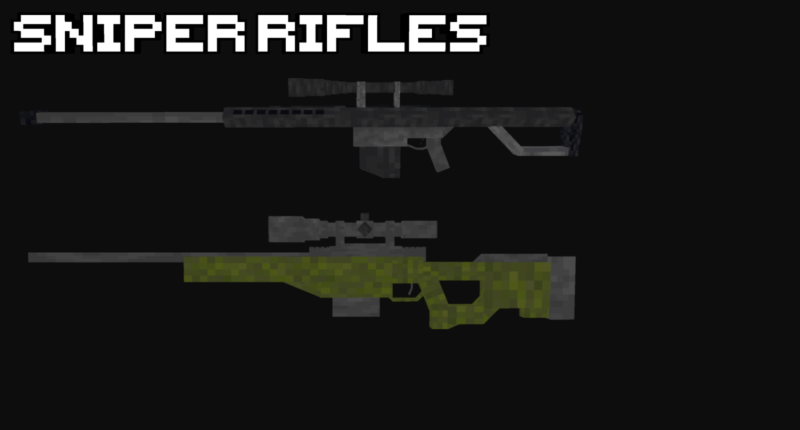 Sniper rifles