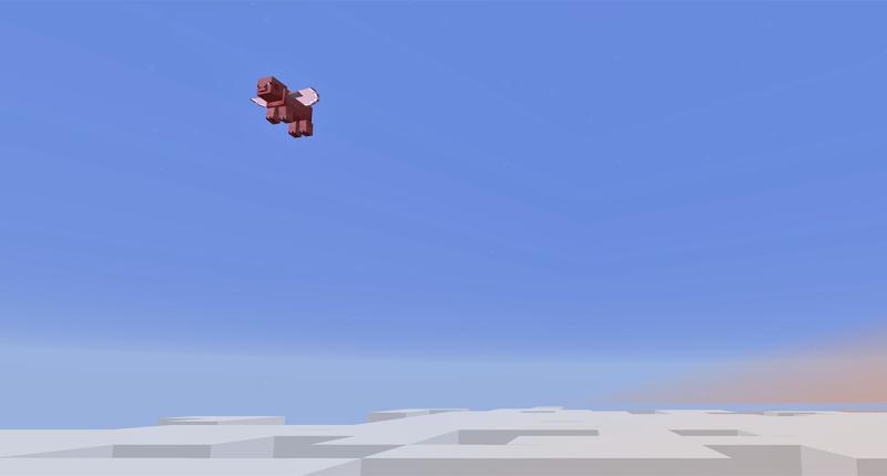Pigs can fly!