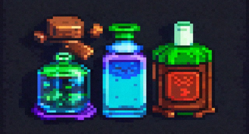 Too many potions and such