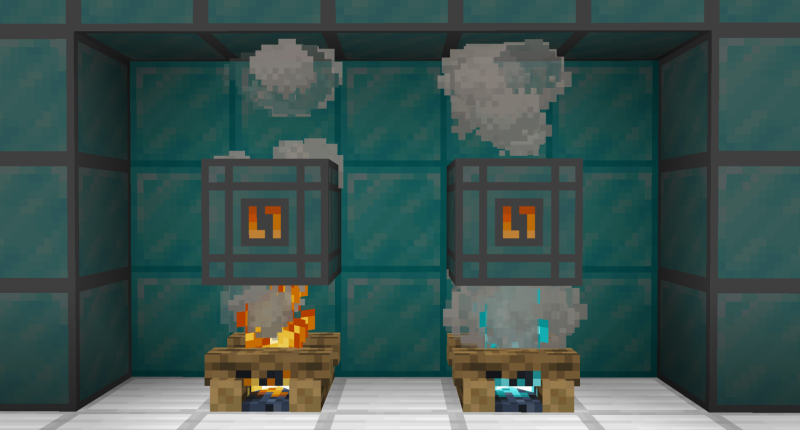 Metal Refinery Over a Pair of Campfires