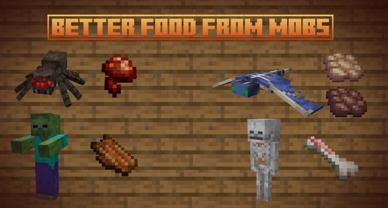 Better food from mobs