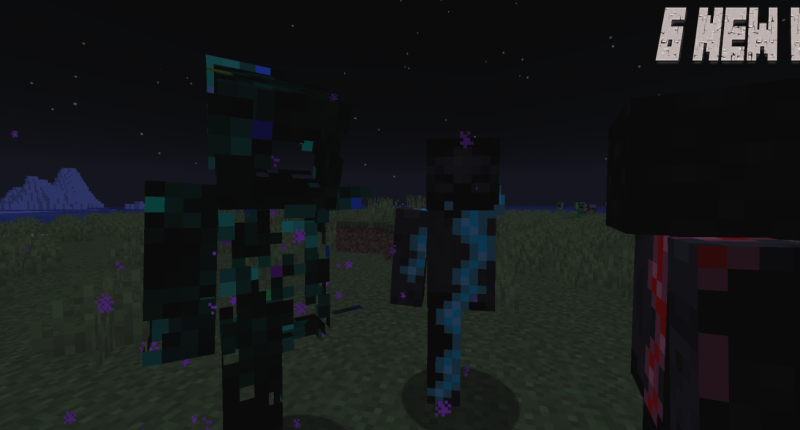 6 new mobs 3 of which shown here