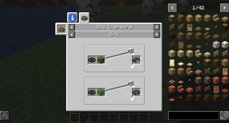 Using JEI will provide a lot more useful informations