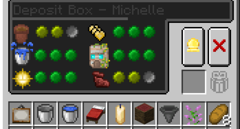 Deed Box interface.