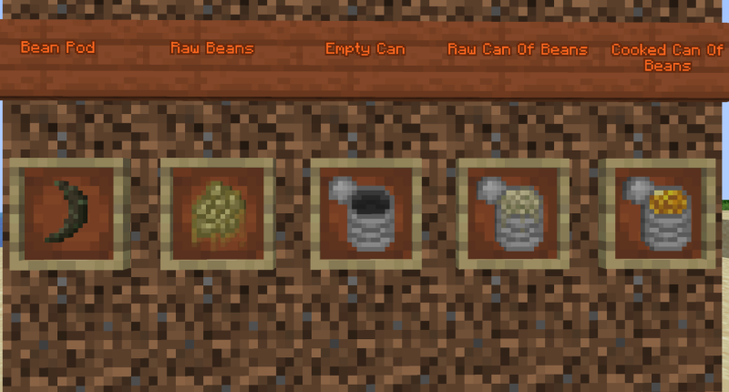 Items In The Mod