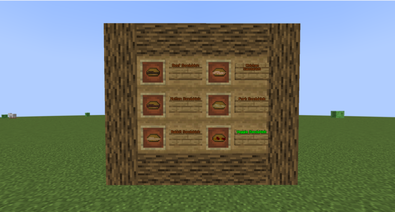 Sandwhiches in the mod
