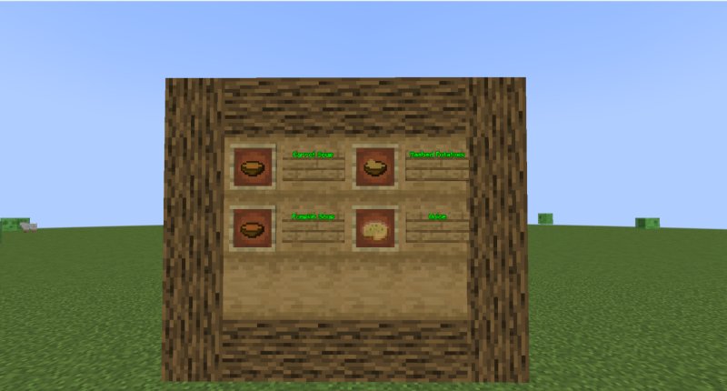 Misc. food options
