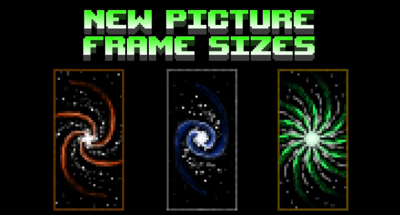 New Picture Frame Sizes
