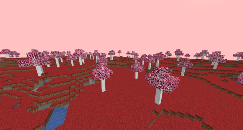 New dimension and biomes