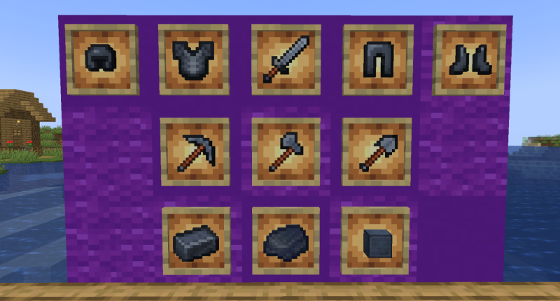 New Armor & Tools, same tier as Netherite, but stronger