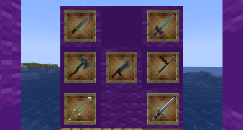 All the unique weapons as of version 1.0.0