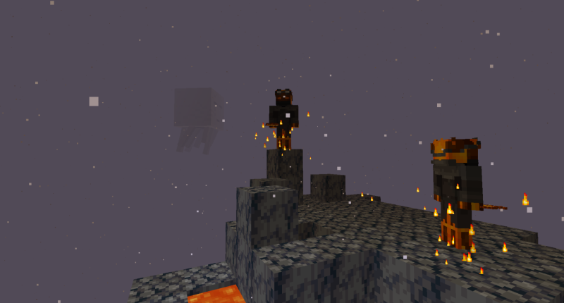 Fire Acolytes in the nether