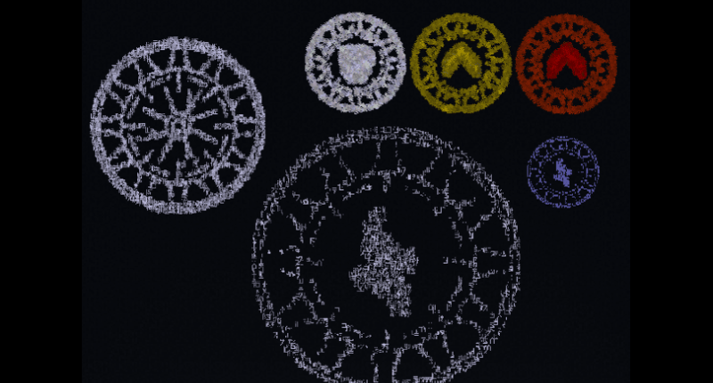 all of the magic circles used in the mod