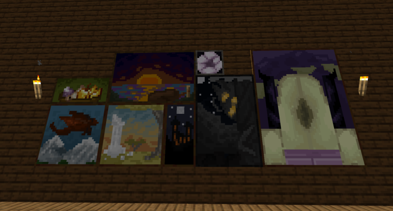 Paintings from version 0.1.1