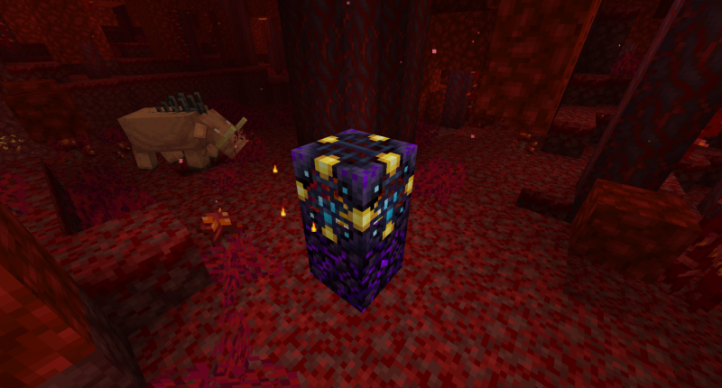 Duat anchors function in the Nether