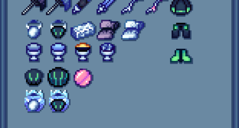 Every item in the mod