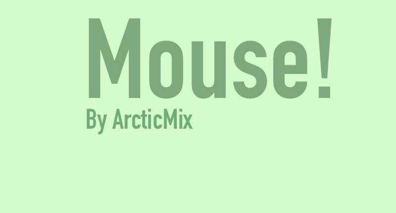 A picture of text saying Mouse 