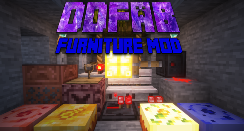 DDFAB: Furniture Mod