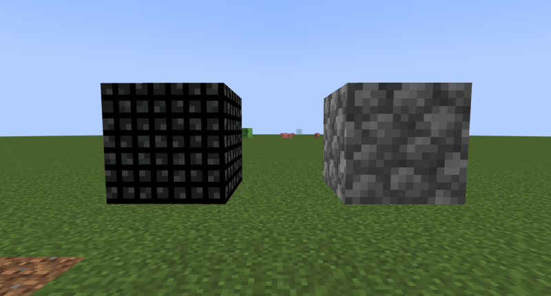 Concrete Cobblestone And Default Cobblestone