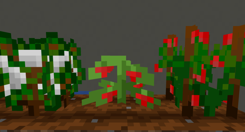 3 of the crops the mod brings with it