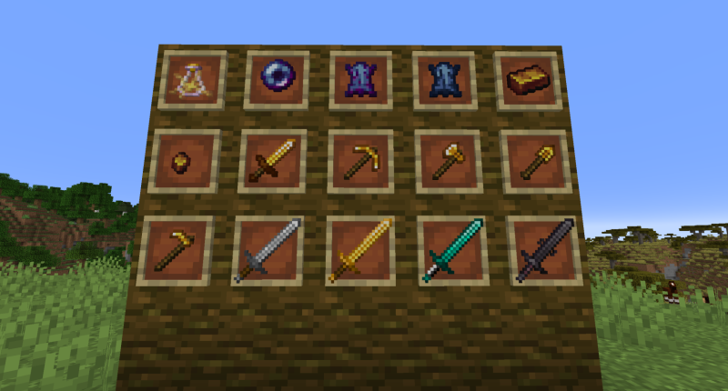 Items In The mod