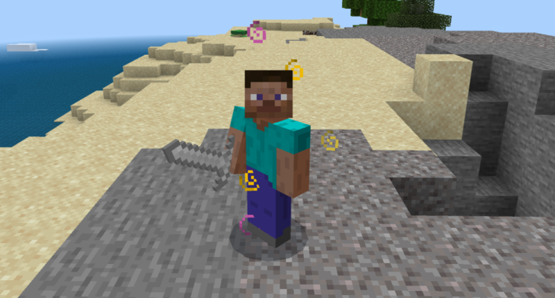 A Picture Of A Player Holding An Item