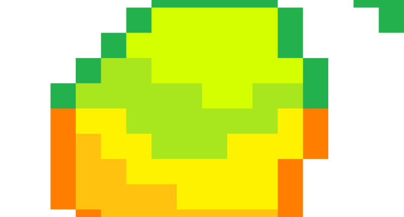 Pixelated Mango