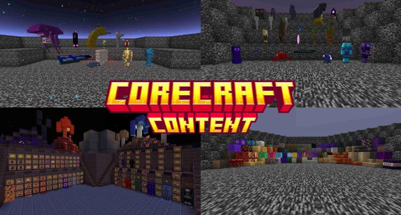 In my mod, there are over 700 features, including more than 20 bosses, 80 blocks, and many more revolutionary changes and innovations.