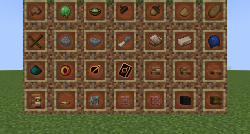 An overview of all the content the mod has to offer as of Version 0.1