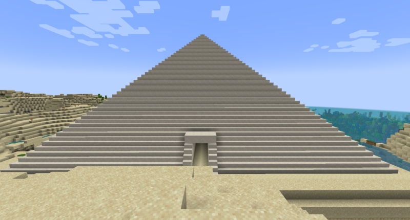 Pyramid - one of the structures