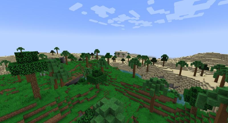 Palm forest biome