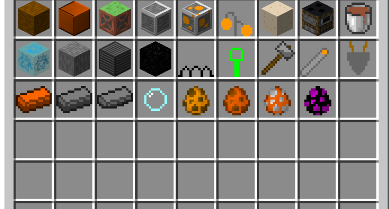 The items so far (Outdated as of beta 2.1.0)