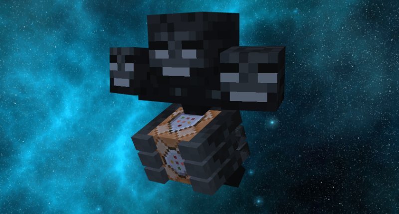 The Wither Storm in-game.