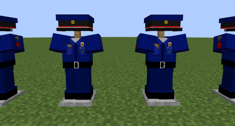 Enlisted Personnel Uniforms - Police Master Sergeant, Police Senior Master Sergeant, Police Chief Senior Master Sergeant & Police Executive Master Sergeant