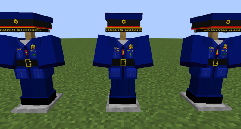 Senior Officer Uniforms - Police Major, Police Lieutenant Colonel & Police Colonel