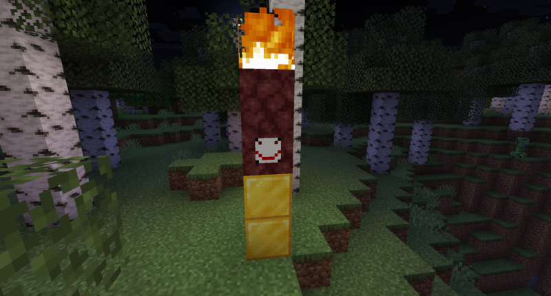 The herobrine totem