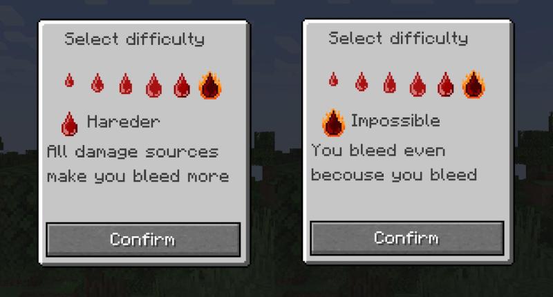 Difficulty select GUI