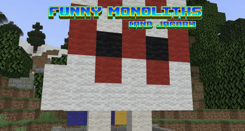 The giant jacob monolith. Inside is a chest with Giant Tears! There are more than this one.