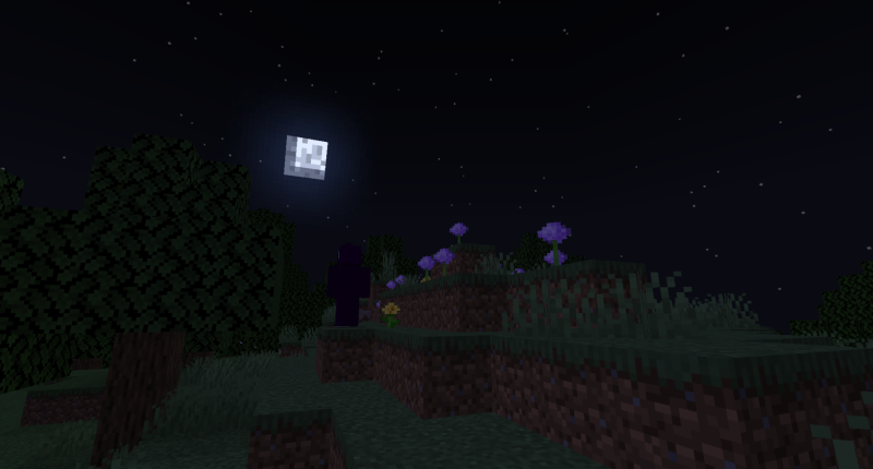 Tinky Staring At The Moon After A Successful Hunt