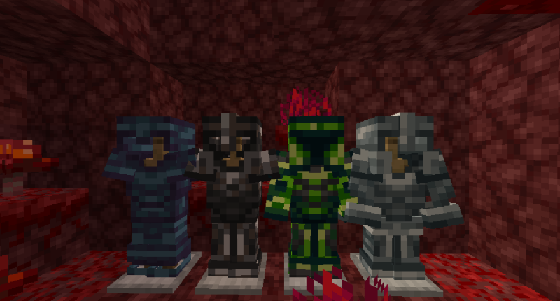 thorium, manganese, chlorophyte and titanium armors