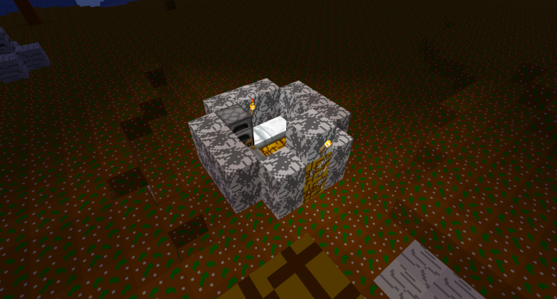 A house made inside the dimension