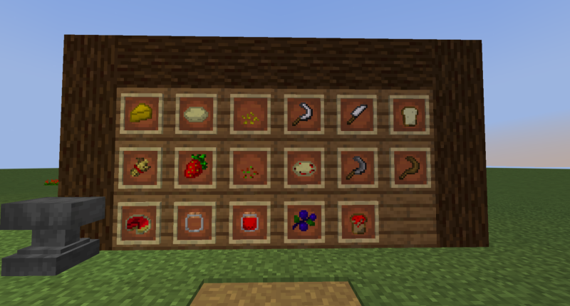 List of Things in Mod - not everything