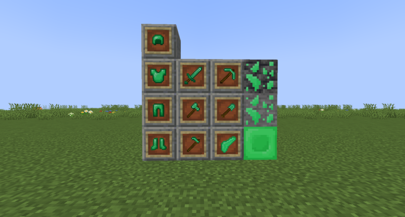 Vegovite ore, Vegovite armor, and Vegovite tools!