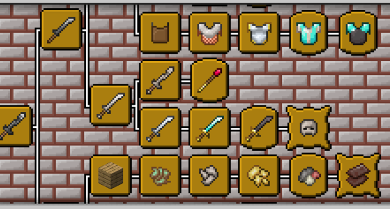 Includes Advancement Tree
