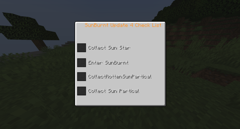 checklist (right click on checklistblock to access) 