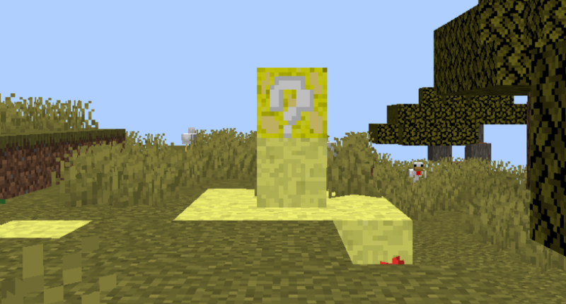 Cheese lucky block altar